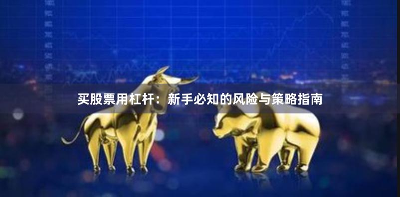 买股票用杠杆：新手必知的风险与策略指南