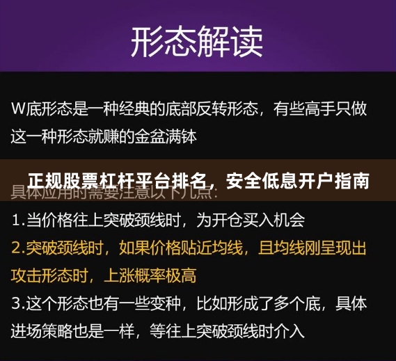 正规股票杠杆平台排名，安全低息开户指南