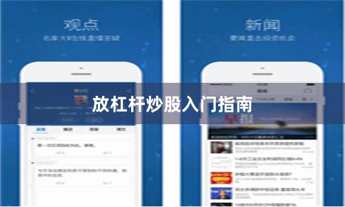 放杠杆炒股入门指南